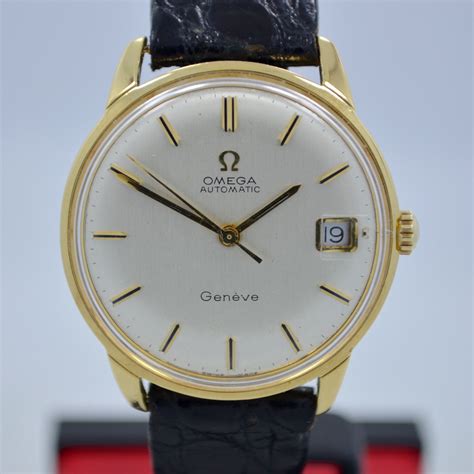 omega vintage seamaster 18k yellow gold|Omega Seamaster vintage for sale.